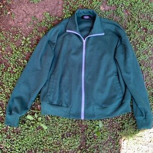 Cider Peacock Colored Track Jacket